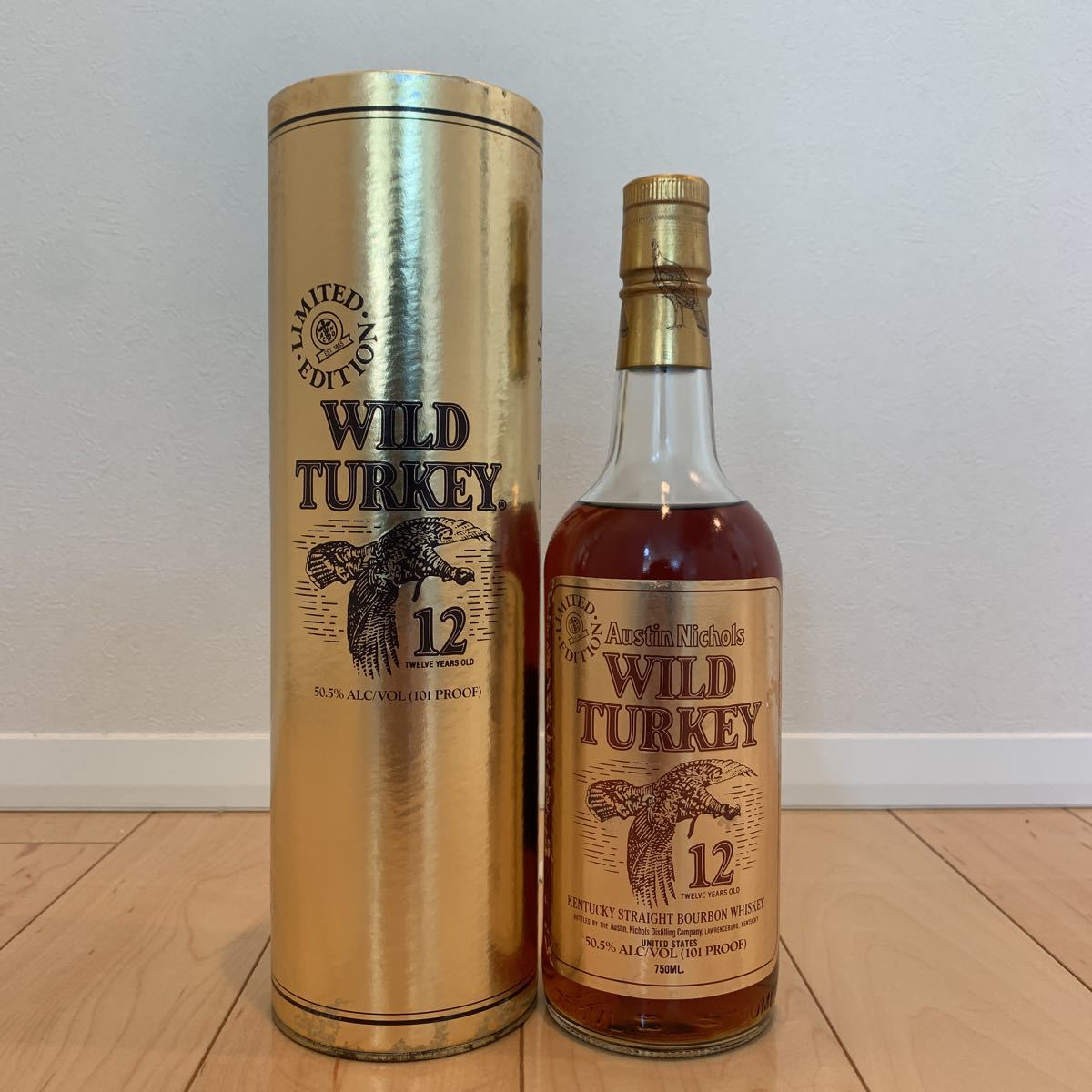 12年 ゴールドラベル ワイルドターキー WILD 750ml ターキー with the