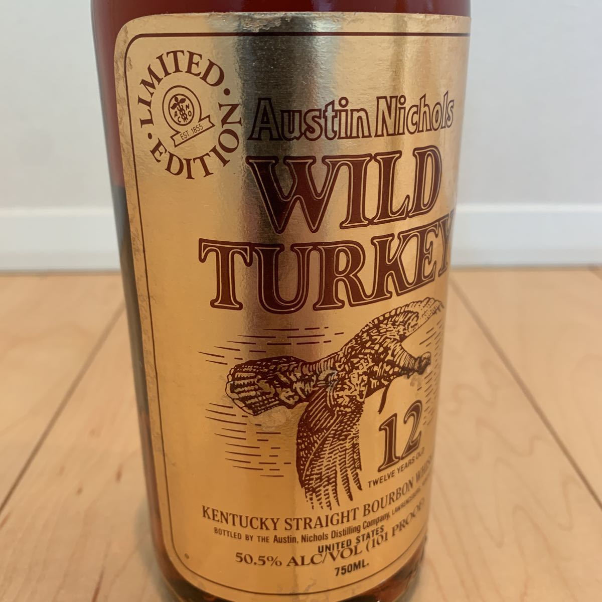 12年 ゴールドラベル ワイルドターキー WILD 750ml ターキー with the