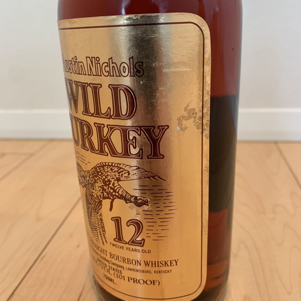 12年 ゴールドラベル ワイルドターキー WILD 750ml ターキー with the