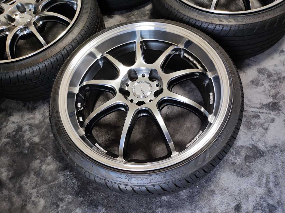 WORK ワークエモーション D9R 18インチ PCD114.3 5穴 10.5j ＋30 2本
