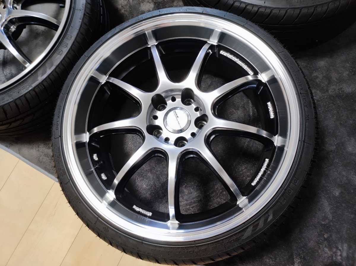 WORK EMOTION D9R 8.5J+38 R19 pcd114.3