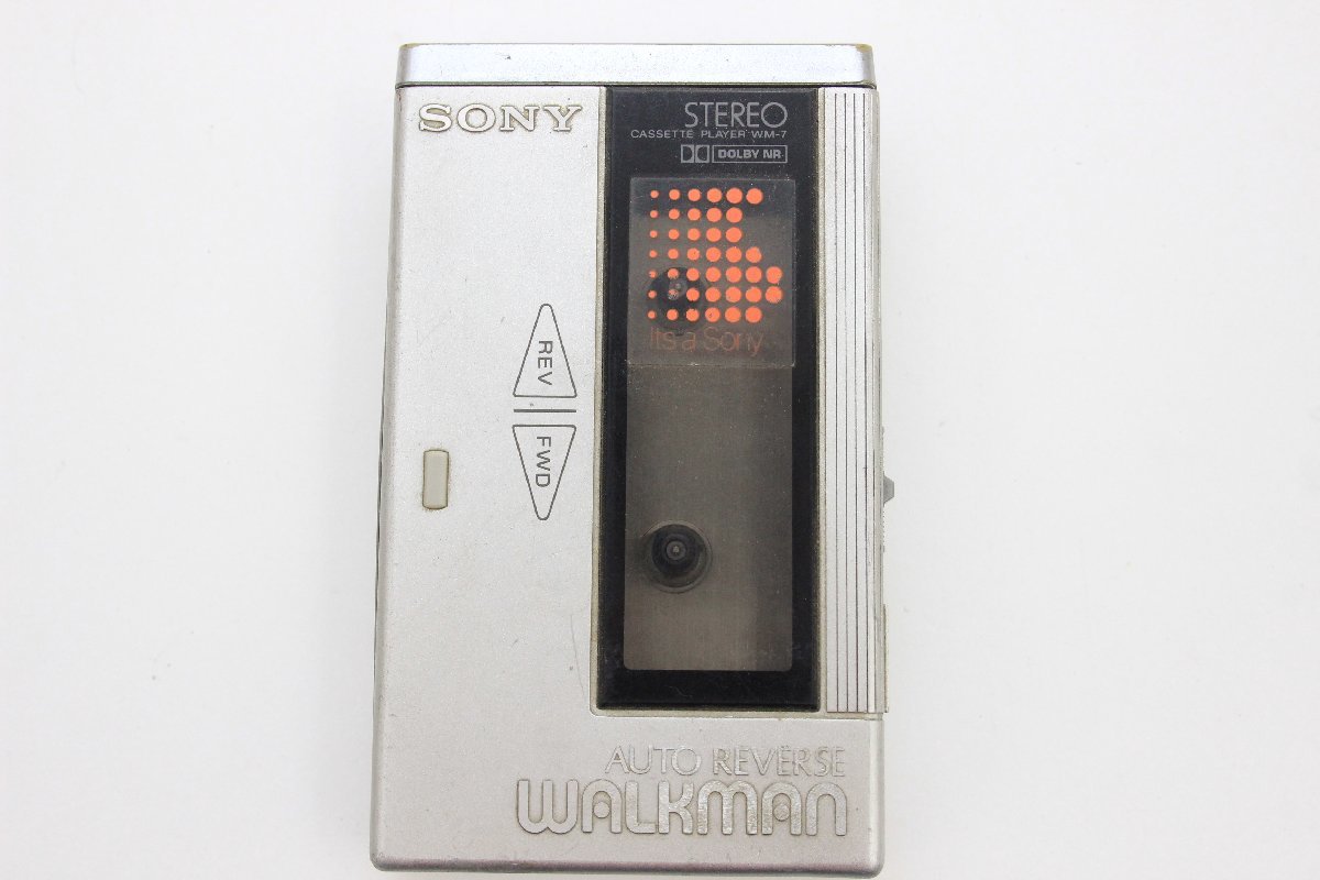 WM-7 Sony Walkman Working カセットプレーヤー ( Read - WALKMAN 