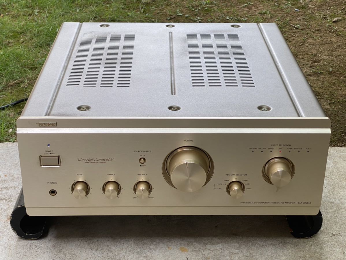 美品！DENONプリメインアンプ PMA-2000AE デノン 大型 ▽ DENON デノン PMA-2000 III アンプ 中古 現状品 230805H3546 DENON