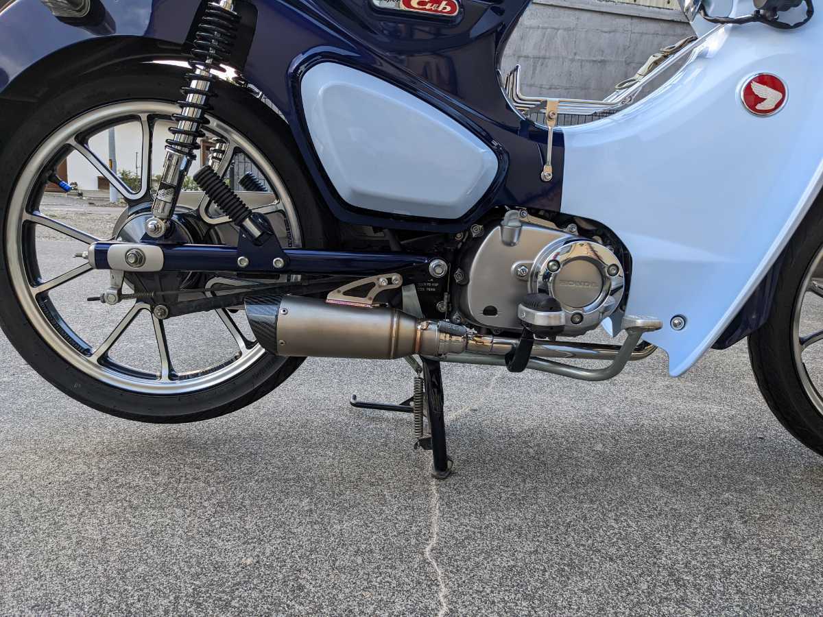 スーパーカブC125用ヴァリエンテマフラー マフラー スーパーカブ