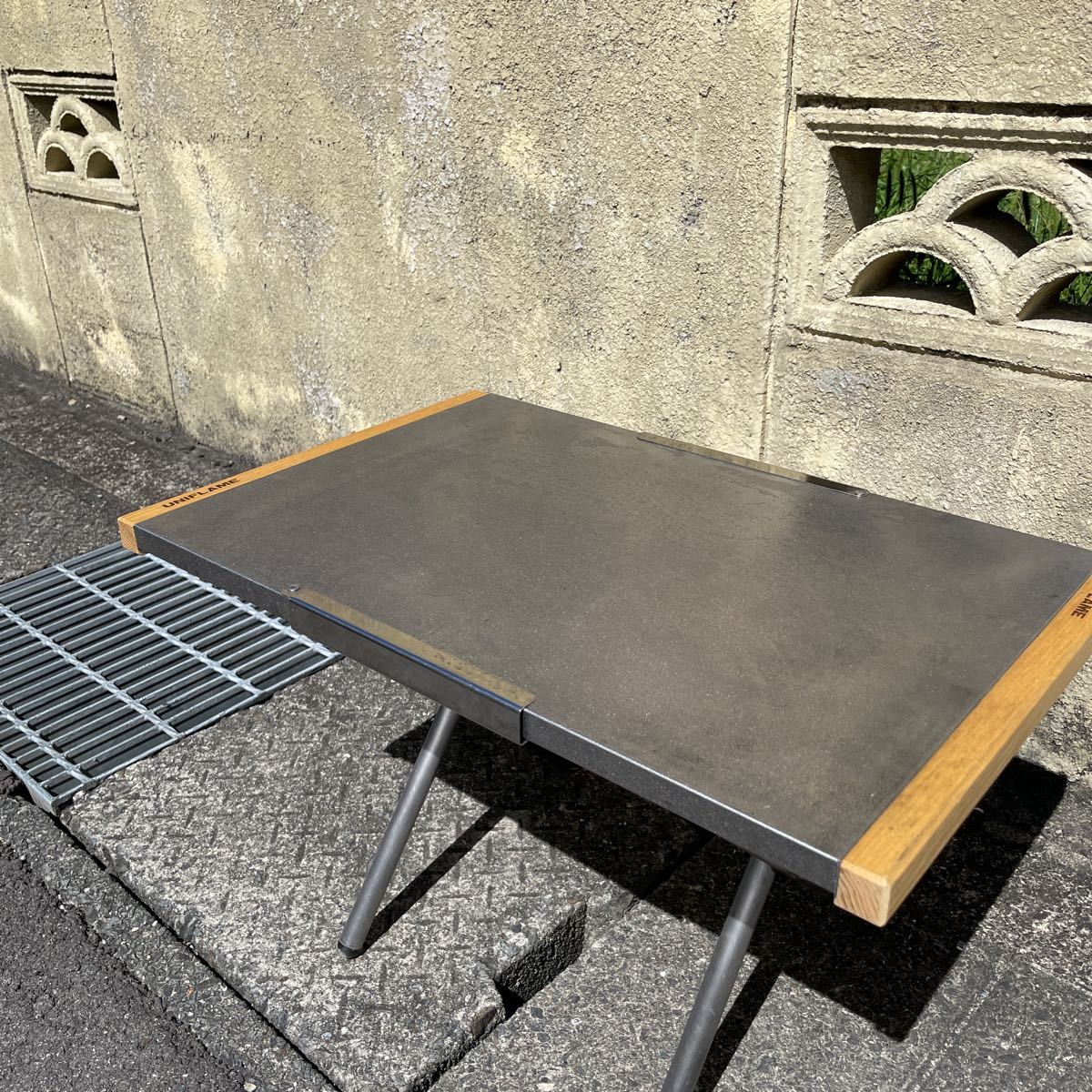 UNIFLAME ユニフレーム 焚き火テーブル 中古品 UNIFLAME ユニフレーム