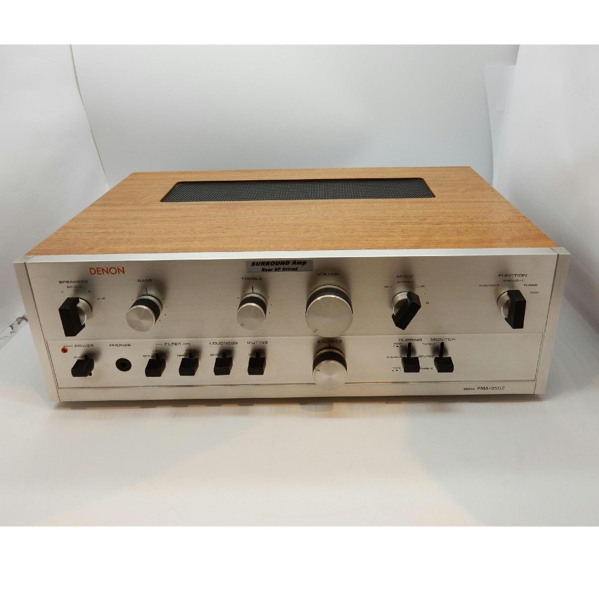 1円【ジャンク】DENON デノン/オーディオ機器 プリメインアンプ 通電