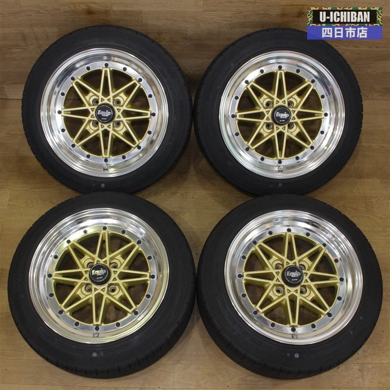 ホイール良品 WORK エクイップ 03 15インチ×8.0 +35(A) 4H 100 