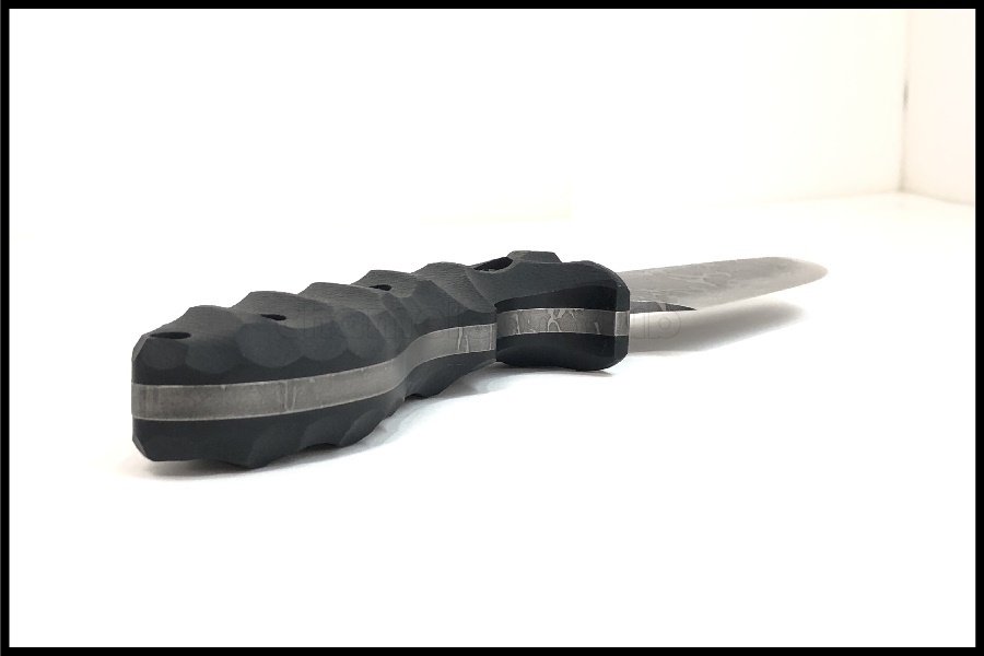 東京)松田菊雄 作 菊ナイフ ハシナウカムイエッチング OU-31  