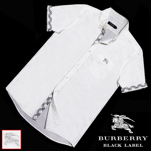 ホース刺繍 バーバリーブラックレーベル BURBERRY LABEL スキッパー