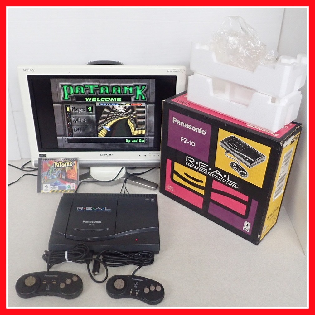 ◇動作品 3DO REAL FZ-10 箱付 + パタンク まとめてセット Panasonic 