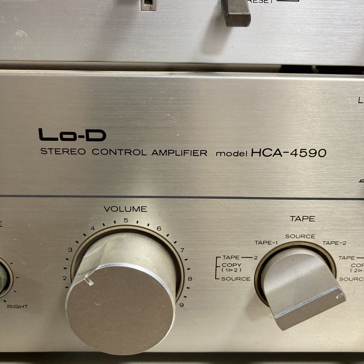 Lo-D ローディ ET-1000 HCA-4590 FT-790 ステレオコントロールアンプ