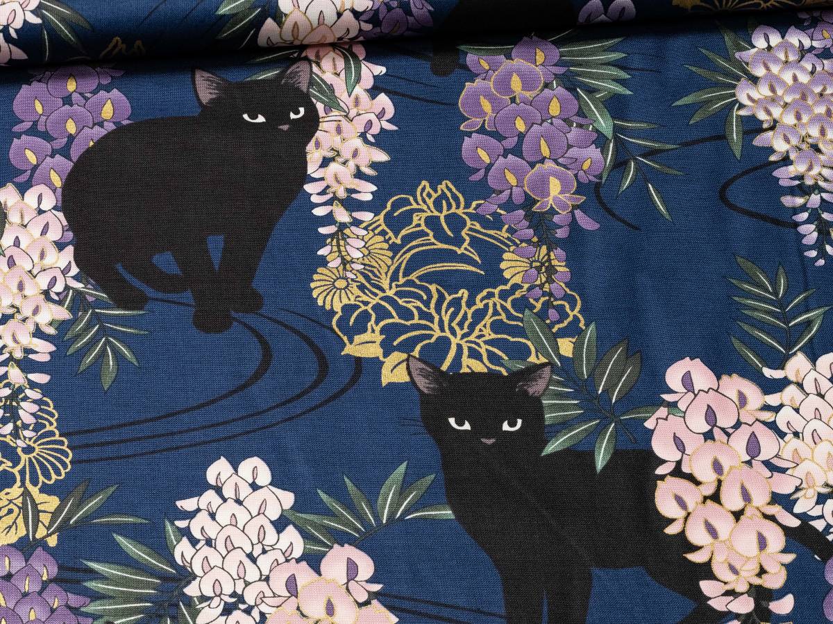 お歳暮 黒猫op 横結び 矢絣に猫 生成り Xs Lサイズ Www Uniiweb Com Br