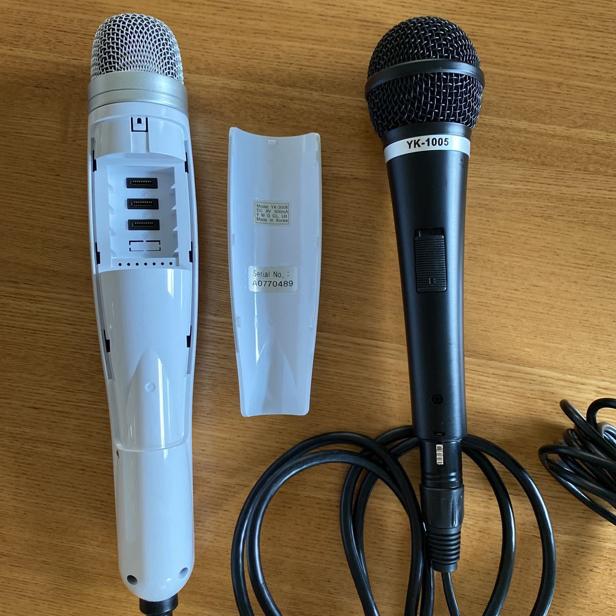YK-3008 夢グループ カラオケ1番 300曲入り パーソナルカラオケマイク 