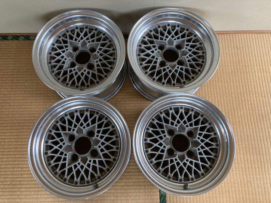 希少旧車ホイール SSR 14インチ 当時物 14x6.5J （2本） 14x7J（2本 