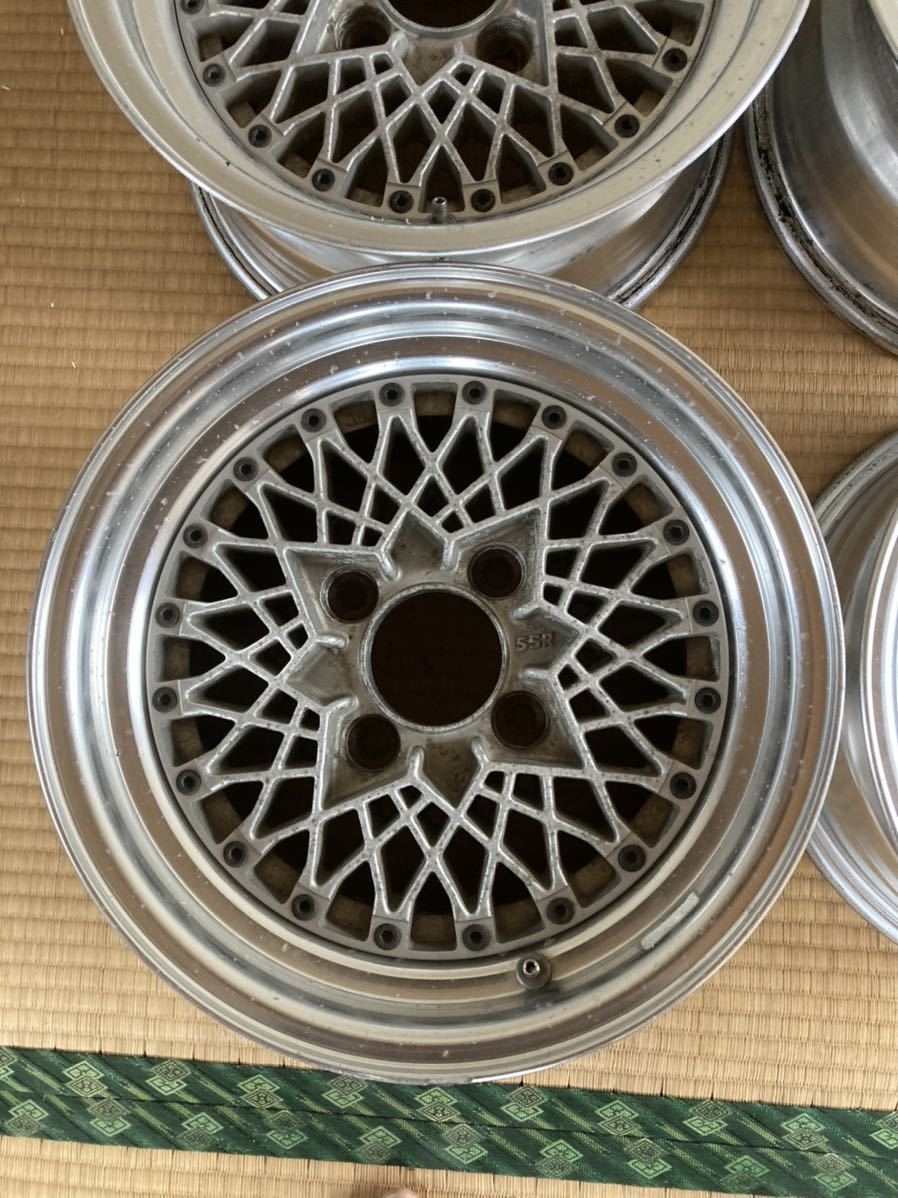 希少旧車ホイール SSR 14インチ 当時物 14x6.5J （2本） 14x7J（2本 