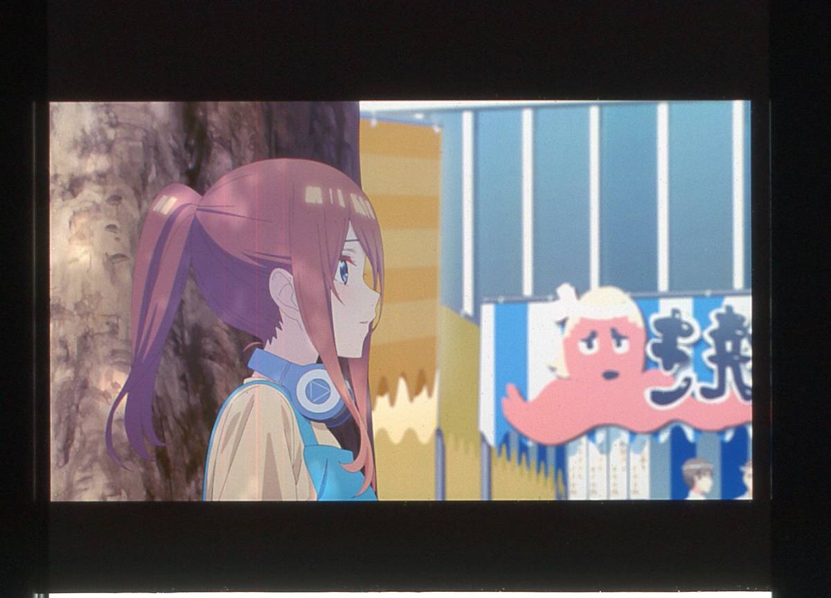 映画五等分の花嫁 入場特典 生コマフィルム 三玖 ミク 劇場版 送料無料 