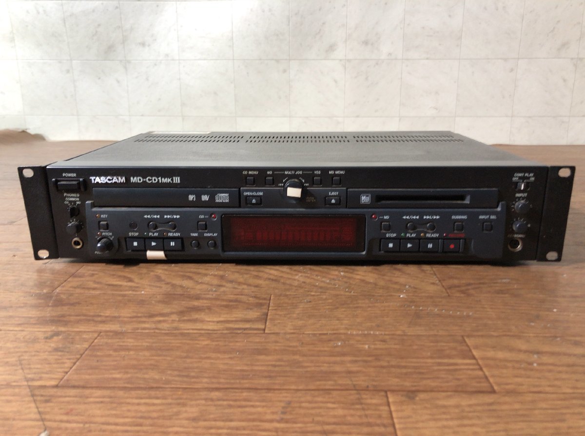 お買い得，爆買い TASCAM タスカム MD-CD1 MKIII MD_CDプレーヤー D073C234(一般)｜売買されたオークション情報、yahooの商品情報をアーカイブ公開 - オークファン 一般