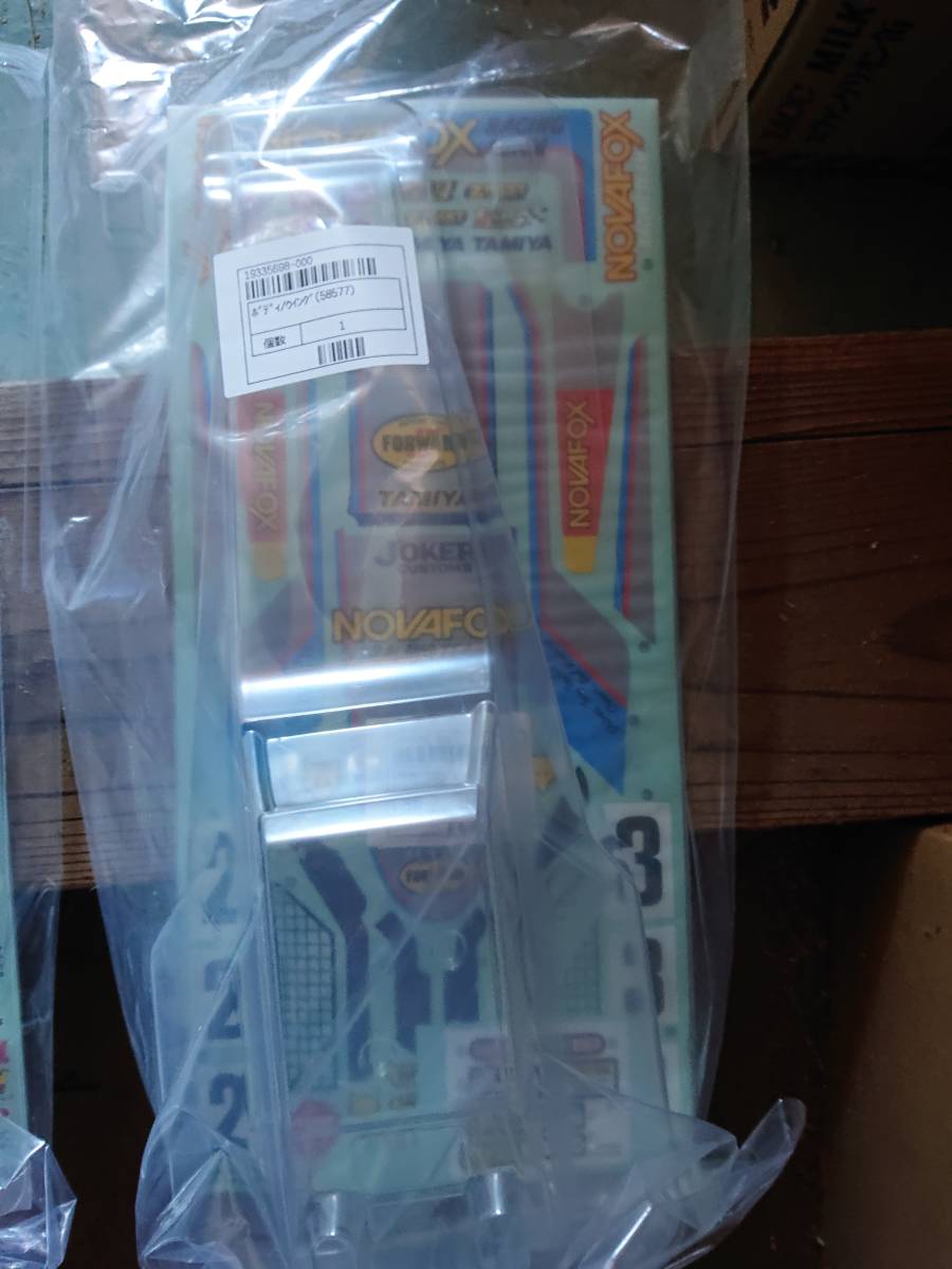 タミヤ 1/10RC NOVAFOX ノバフォックス　ボディ、ステッカーセット