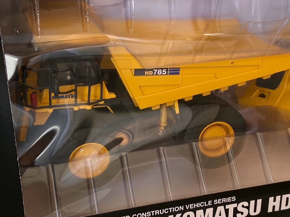 京商 1/50 RC建機シリーズ コマツ ダンプトラック KOMATSU HD785-7 京商