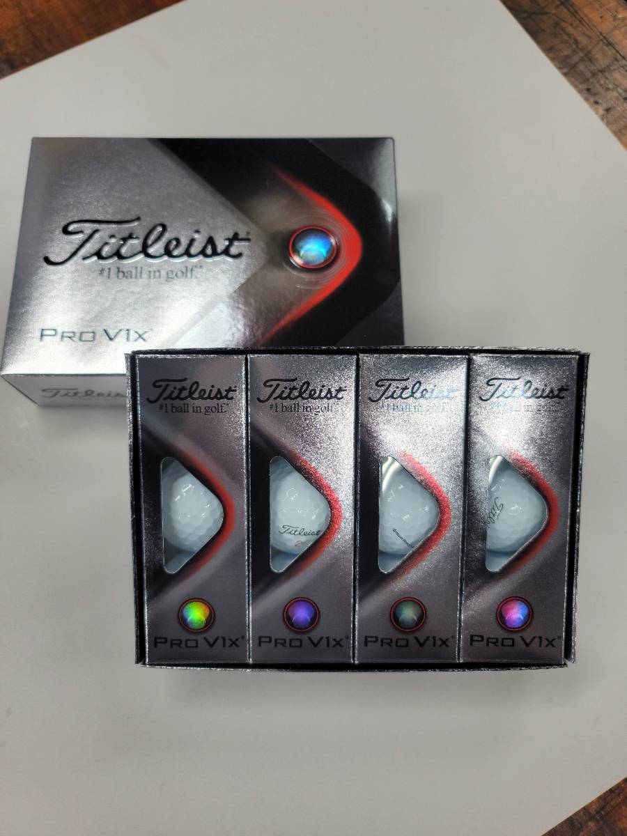 新品 送料無料 消費税なし タイトリスト プロV1x 1ダース タイトリスト