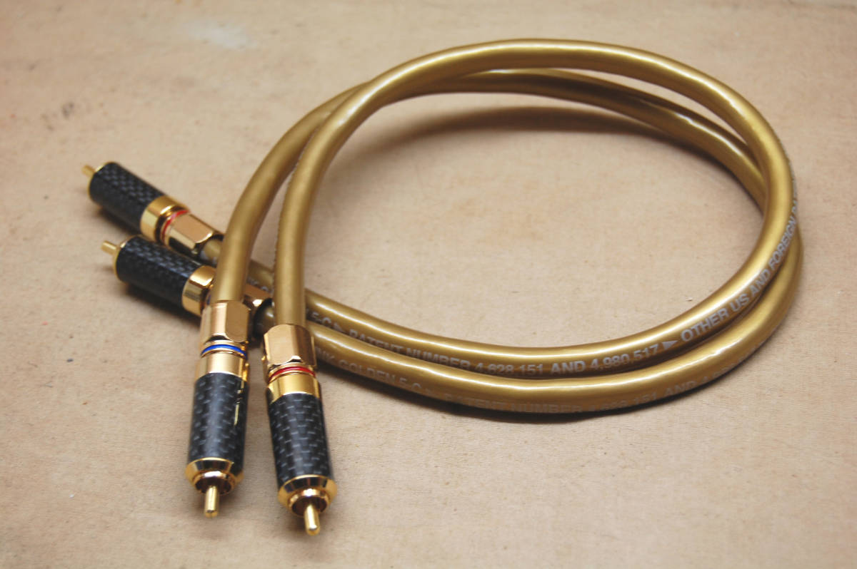 セール，定番 Cardas Hexlink Golden 5-C HiFi Audio Interconnect Cables NEW pair 新規製作品(RCAケーブル)｜売買されたオークション情報、yahooの商品情報をアーカイブ公開 - オークファン RCAケーブル