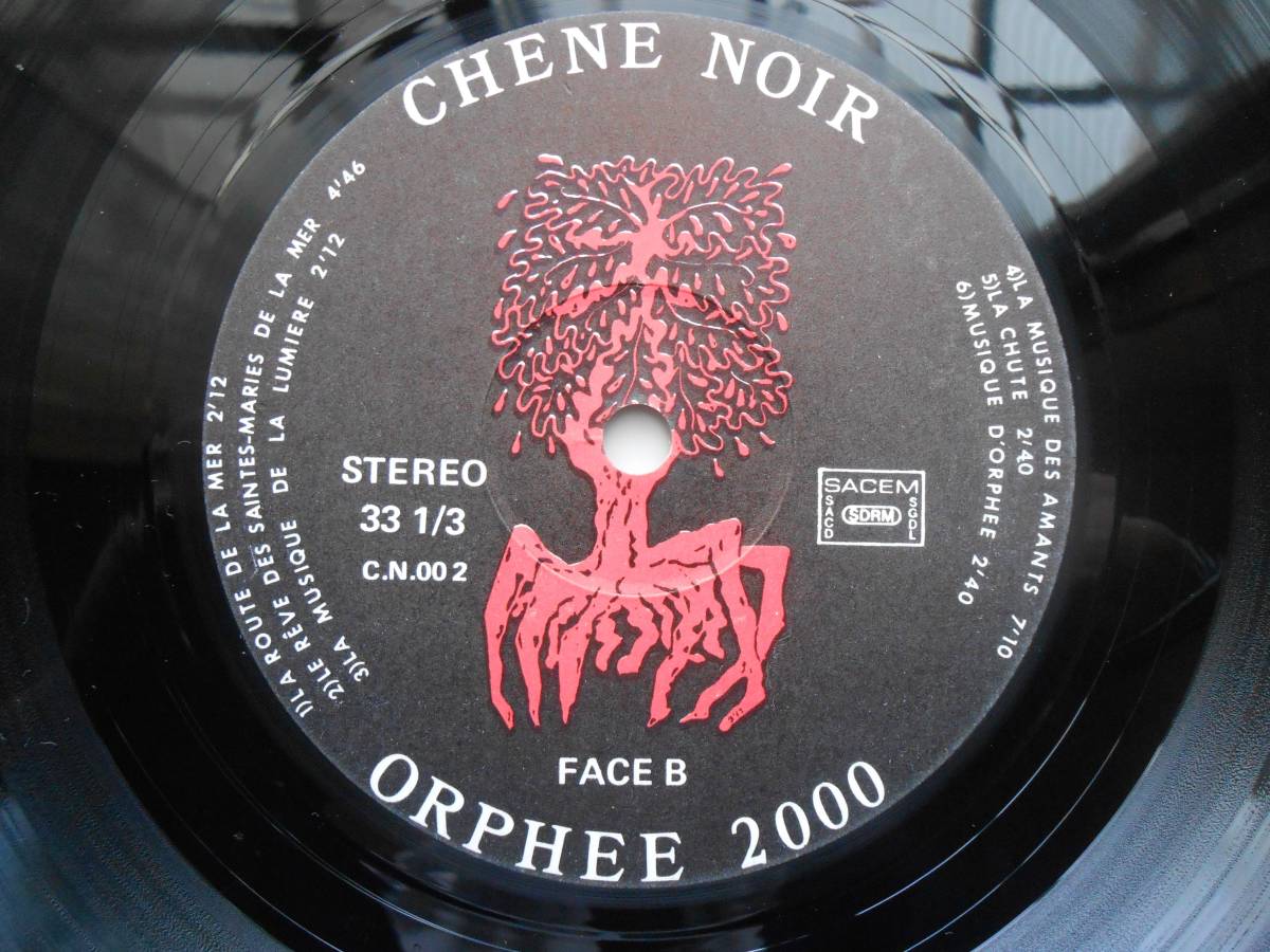 k1840 CHENE NOIR ORPHEE 2000 レコード 激レア CHENE NOIR／ORPHEE