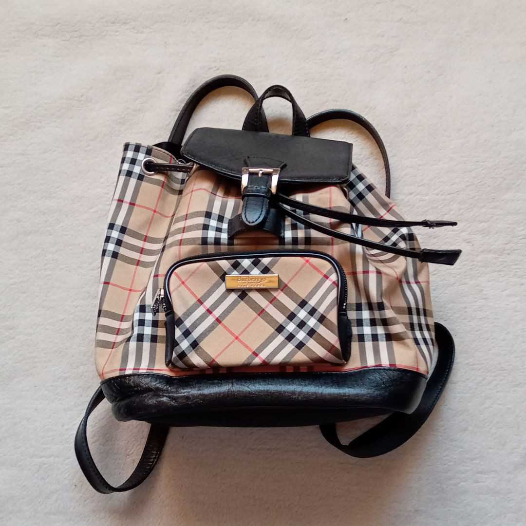 大得価，最新作 Burberry バーバリー ブルーレーベル リュック ノバ 