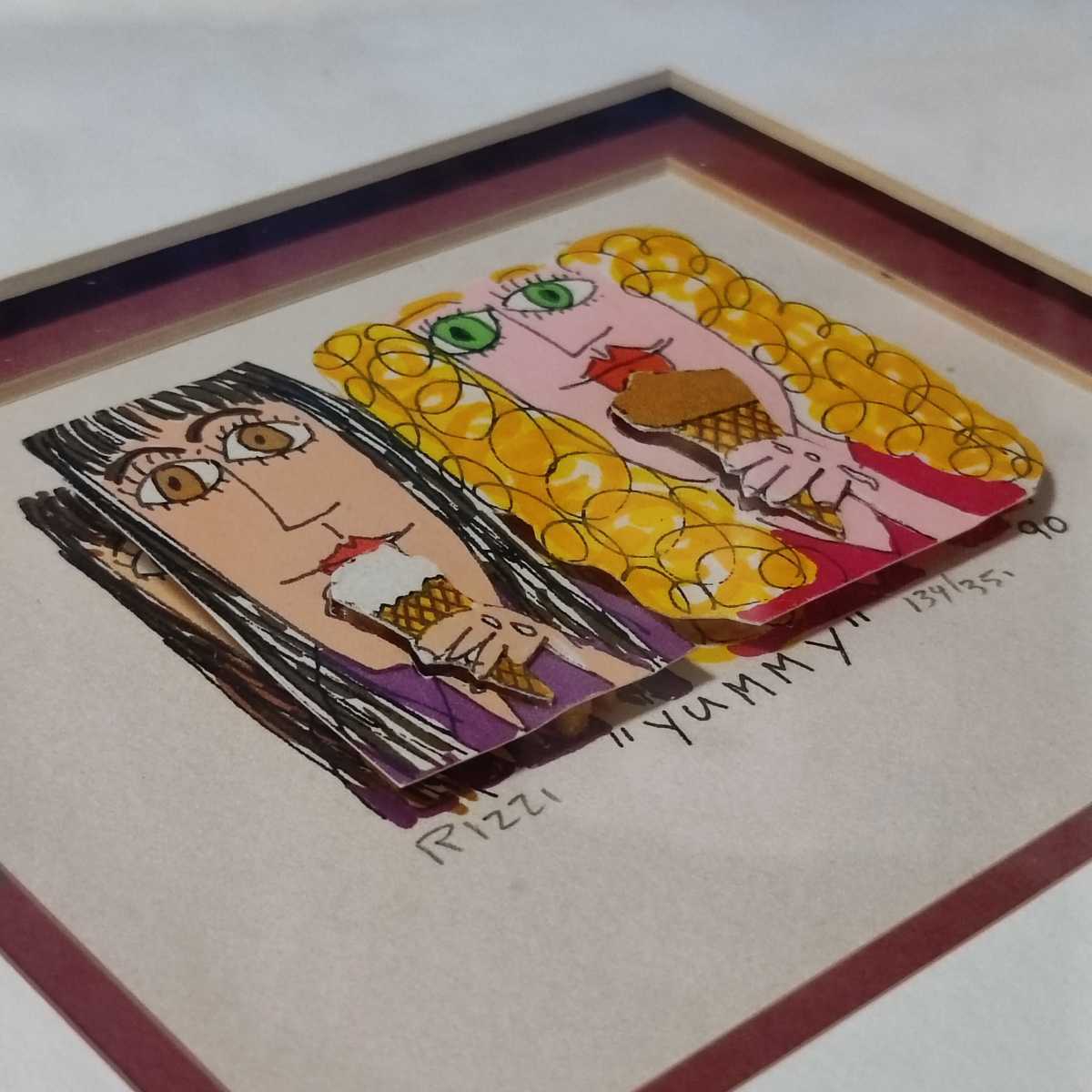 ジェームス・リジィ JAMES RIZZI 3Dシルクスクリーン 