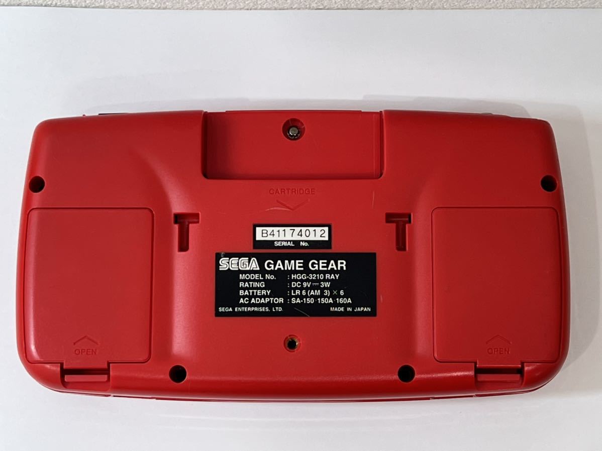 ジャンク】 本体のみ ゲームギア HGG-3210 RAY レイアース MAGIC  
