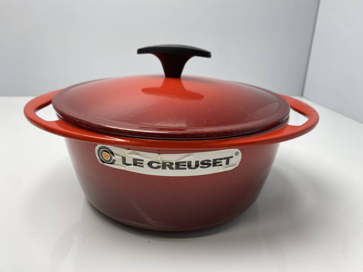 ル・クルーゼ 両手鍋 27cm 赤【新品・未使用品】 【公式通販】