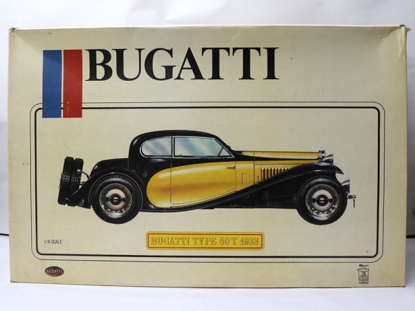 ポケール ブガッティ 50t 1933 1/8スケール　欠品あり　価格交渉可能 POCHER TORINO 1/8 BUGATTI TYPE 50T 1933 ポケール ブガッティ