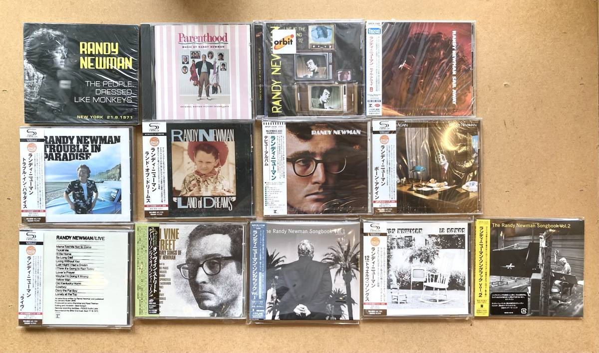 安い，お買い得 多数 Randy Newman ランディ ニューマン CD合計13枚セット 12 Songs/ Live/ Born Again/ Land Of Dreams etc(R)｜売買されたオークション情報、yahooの商品情報をアーカイブ公開 - オークファン R