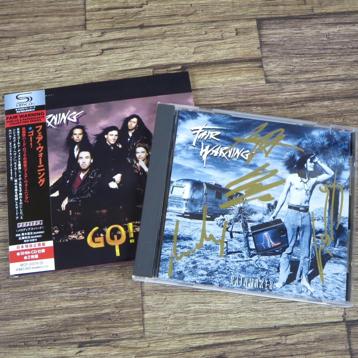 WARNING FAIR フェア・ウォーニング Fair – Warning ⁄ サイン入り