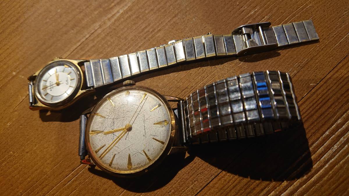 希少 Seiko セイコー Crown クラウン 15002 ダイヤショック 19石