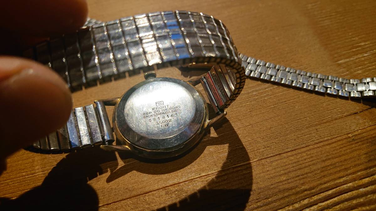 希少 Seiko セイコー Crown クラウン 15002 ダイヤショック 19石