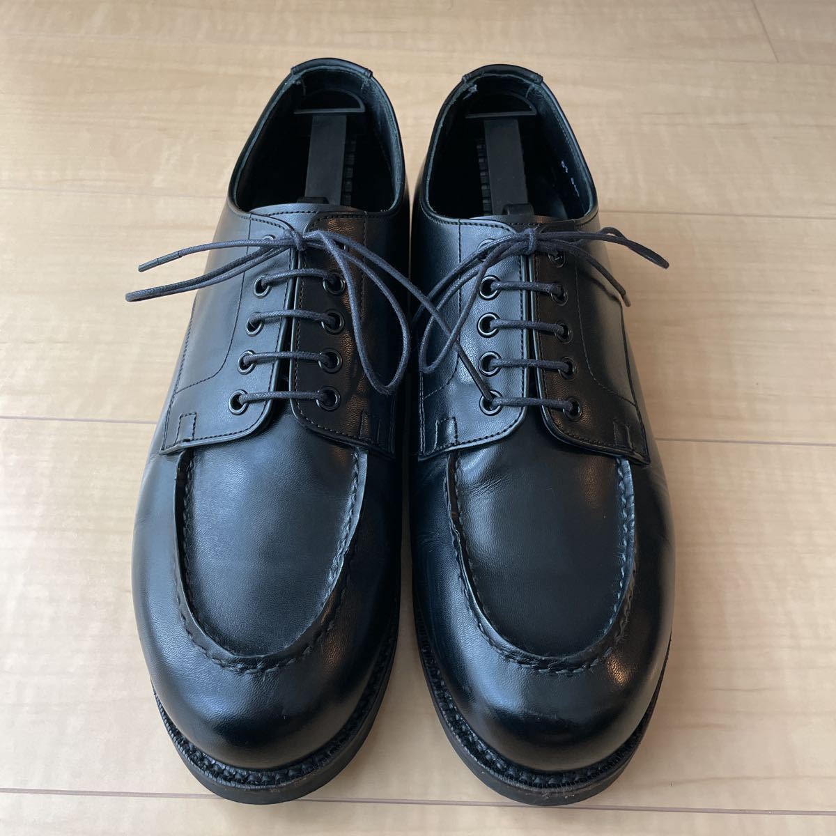 美品 Uチップ【YAMACHO MADE】三陽山長 モカシンシューズ 三陽山長 優