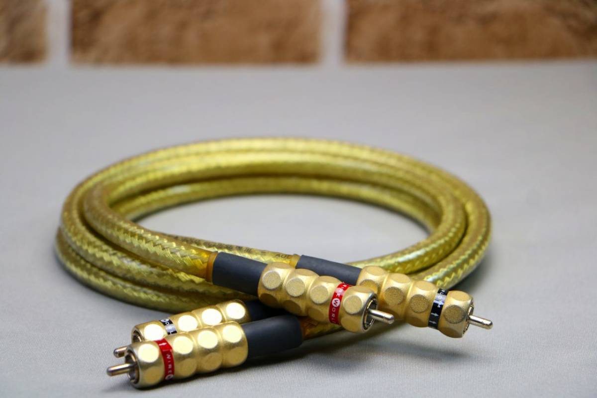 ケーブル・シールド WIRE WORLD GOLDECLIPSE/3 WIREWORLD ワイヤーワールド GOLD ECLIPSE3 RCAケーブル 高純度銀線