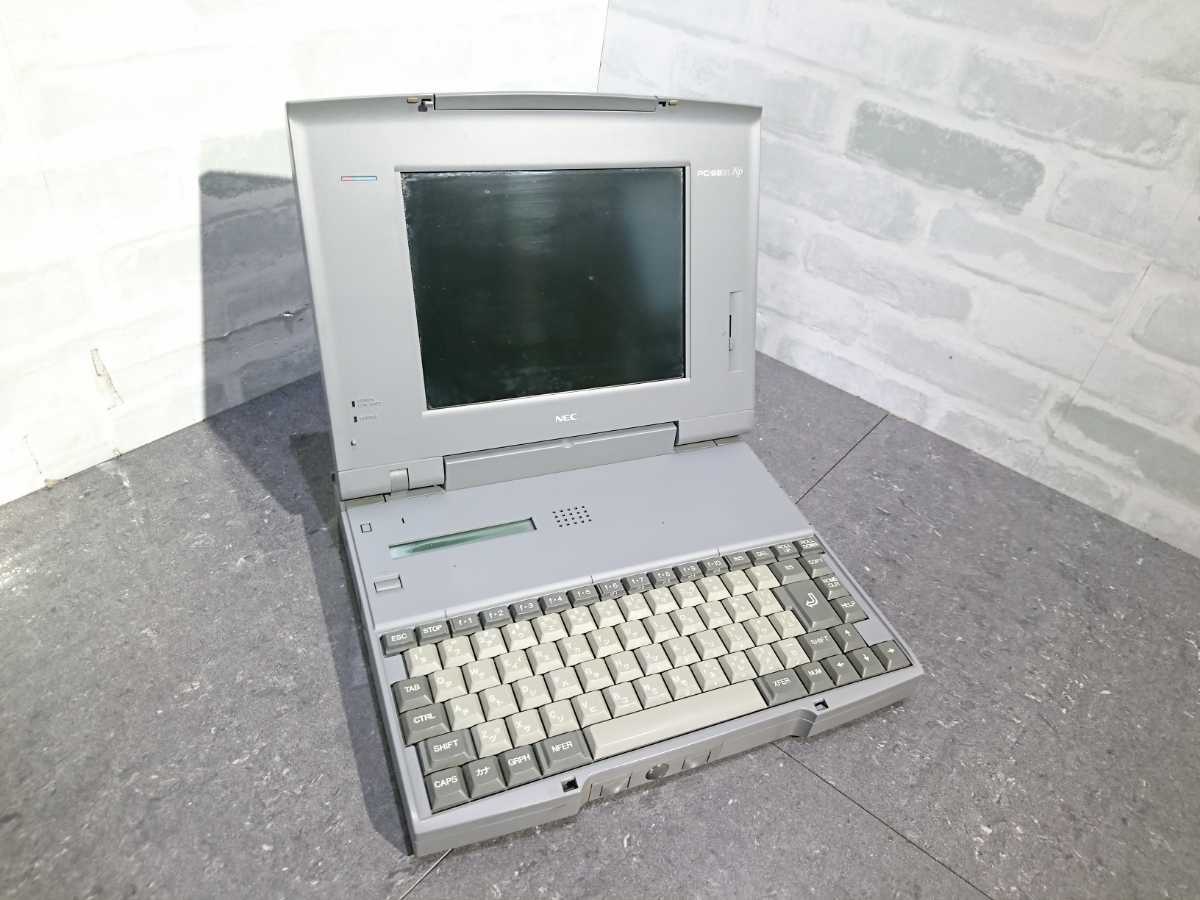 【現状品】管F70 NEC PC-9821 Np ノートブック 動作未確認