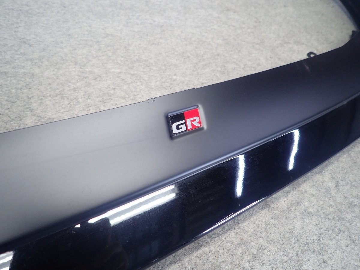 割れ無し 86 ZN8 GR86 TRD フロントスポイラー D4S ブラック MS341 