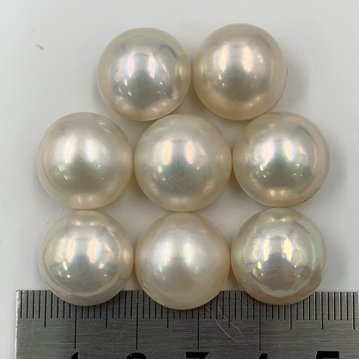 ルース マベパール 真珠 マベ真珠 マベパールまとめ りりs by 約12.8ct 