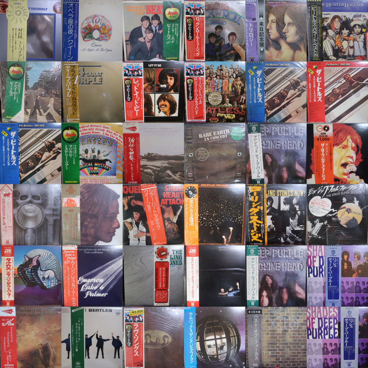 全国無料，正規品 15004112; ALL国内盤帯付 スタッフ厳選名盤SET ALL JAPANESE PRESS WITH OBI 洋楽 ROCK&POPS ALL名盤 36枚1箱セット/BEATLES THE BAND 他(ロック、ポップス（洋楽）)｜売買されたオークション情報、yahooの商品情 その他