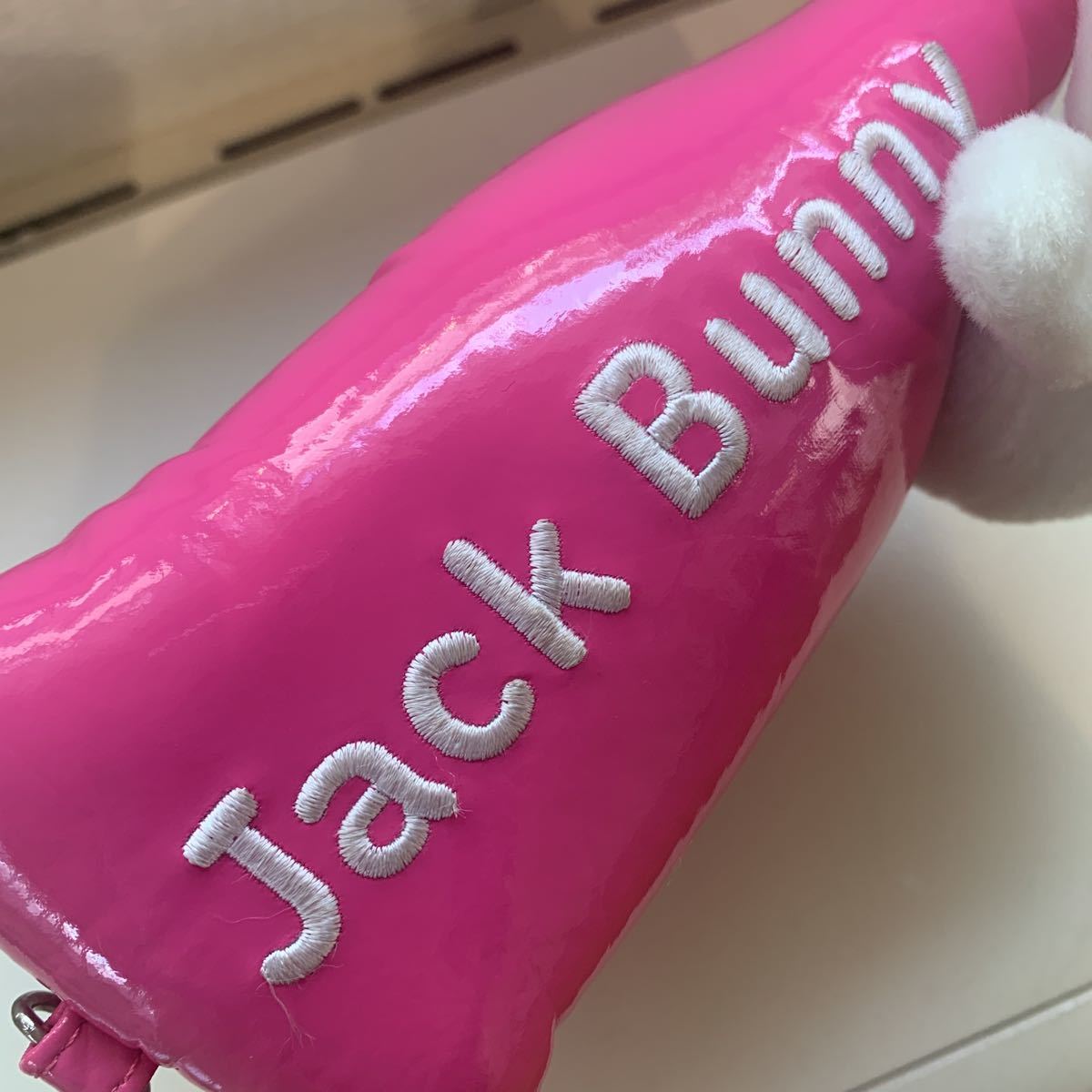 ゴルフ　ジャックバニー　パターカバー＆ボールケース＆PIngタブレットケース（非売品）11,000円相当　Jack Bunny！_7