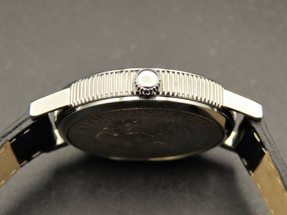 1円～! 稼動品☆正規品 銀座村松時計店 ケネディコインウォッチ クォーツ 未