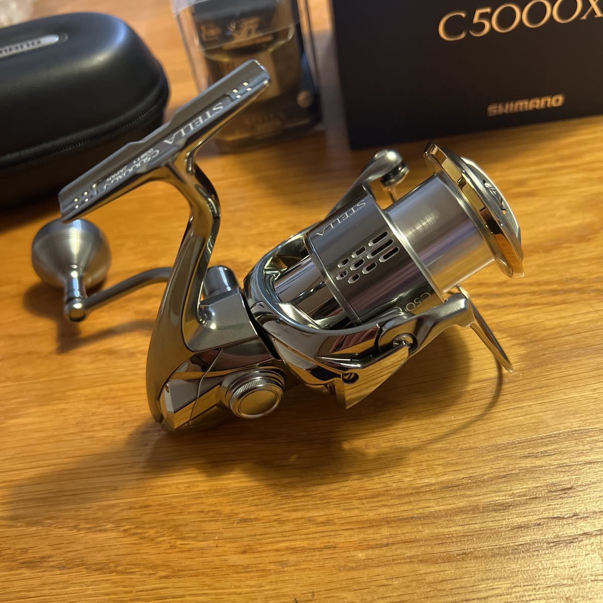 シマノ 18ステラ5000XG ☆夢屋リールスタンド、夢屋スプールPE2020、PE  