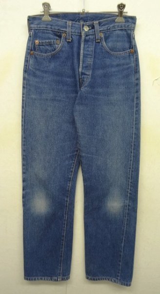  80s ヴィンテージ USA製 Levis リーバイス 501 赤耳 黒カン デニム ジーンズ インディゴ VINTAGE 80年代 アメリカ製 レア(W28)｜売買されたオークション情報、yahooの商品情報をアーカイブ公開 - オー W28