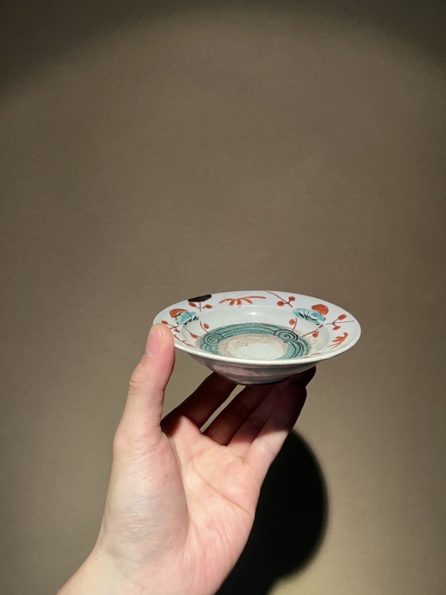 李朝 蕎麦茶碗 】. 古伊万里 古唐津 志野 織部 高麗青磁 古九谷