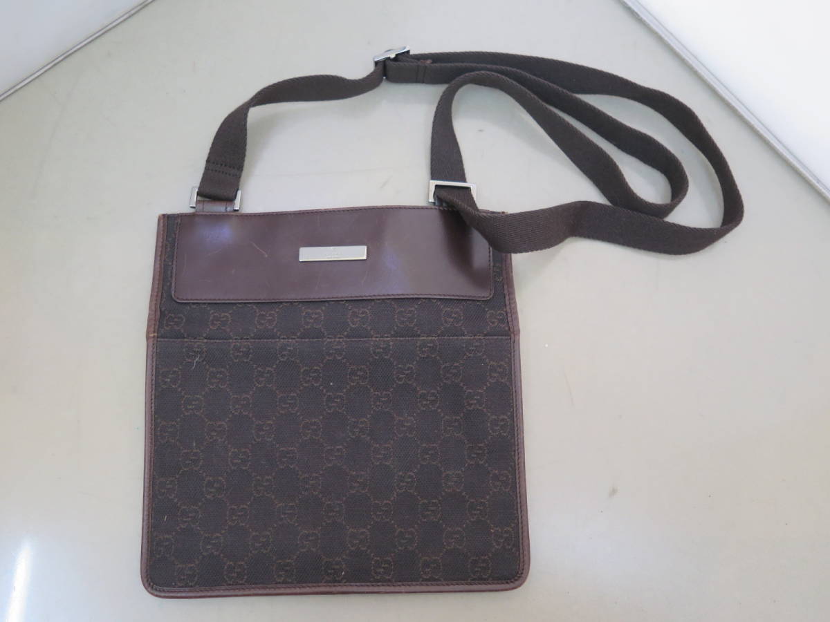 △♪GUCCI グッチ GG柄 ショルダーバッグ グッチ GUCCI シェリーライン 