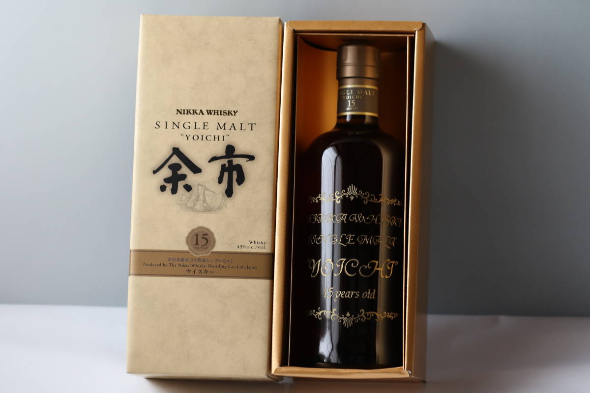 NIKKA WHISKY 余市 １５年 彫刻ボトル(日本)｜売買されたオークション情報、yahooの商品情報をアーカイブ公開 - オークファン 日本