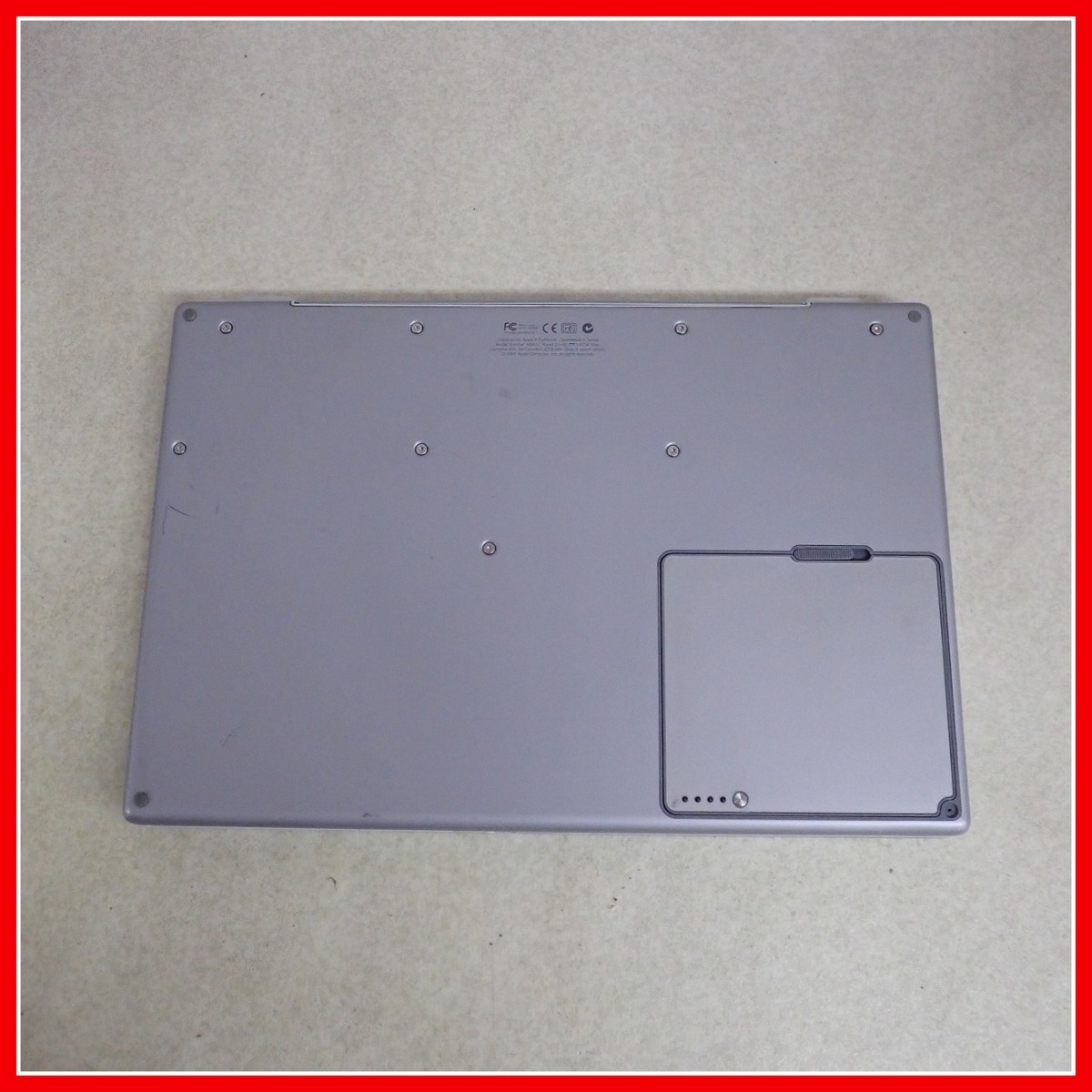 ◇Apple ノートPC PowerBookG4 M8407 HDD20GB マッキントッシュ 