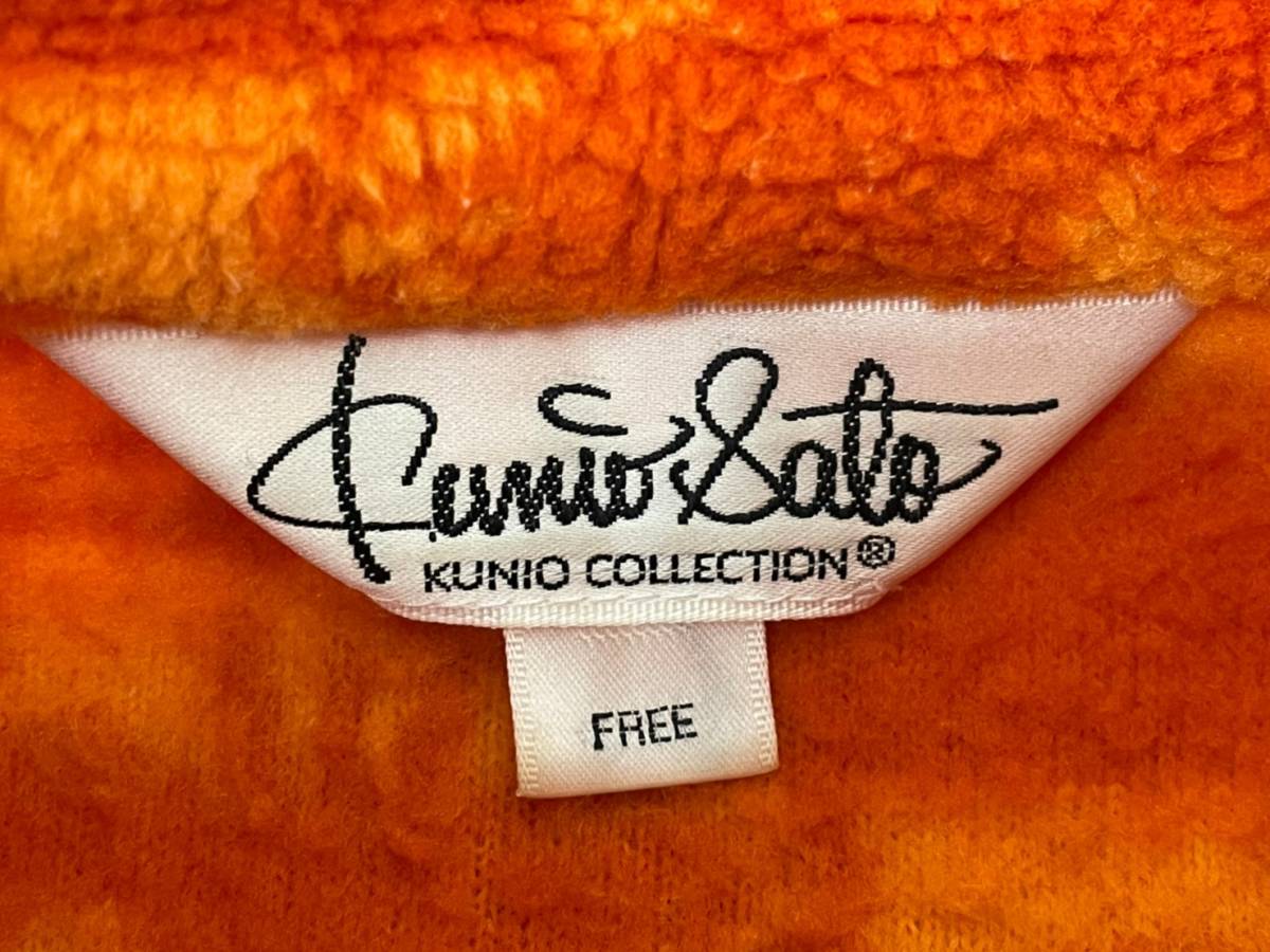 Wa452 日本製 KunioSato サトウクニオ クニオコレクション フリース 